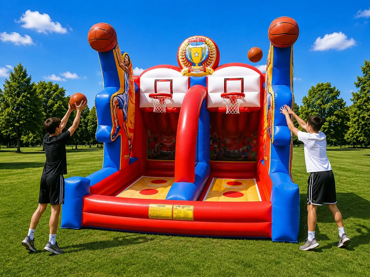 Gioco gonfiabile basket — immagine di presentazione